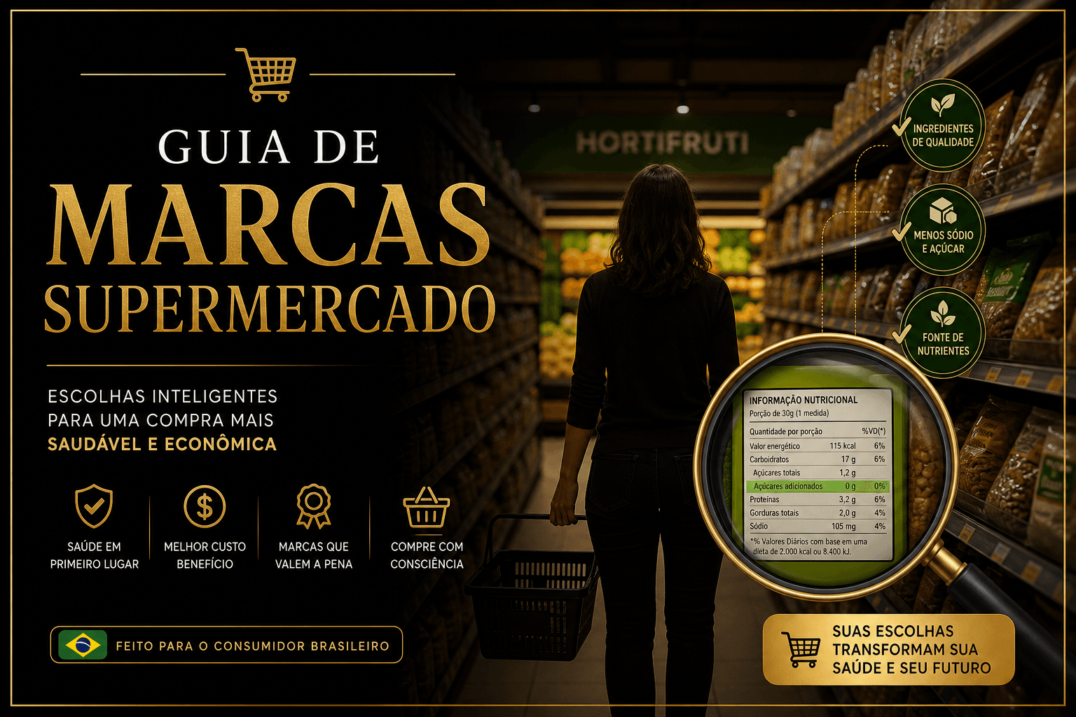 Guia de Marcas no Supermercado