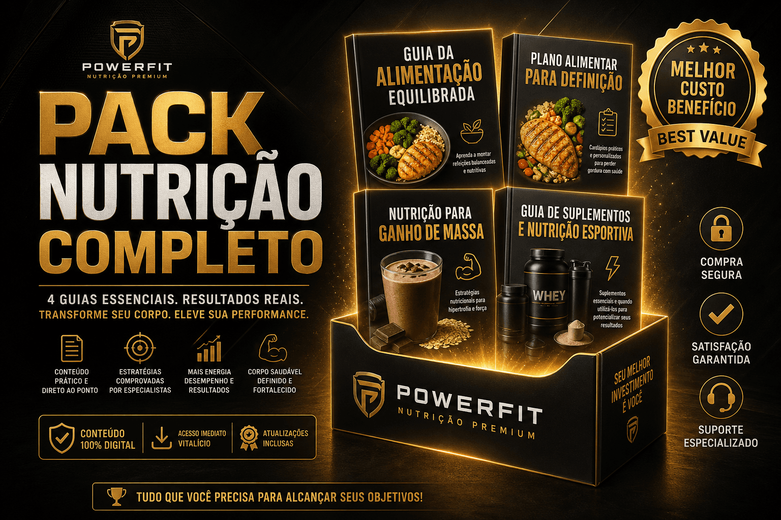 Pack Nutrição Completo