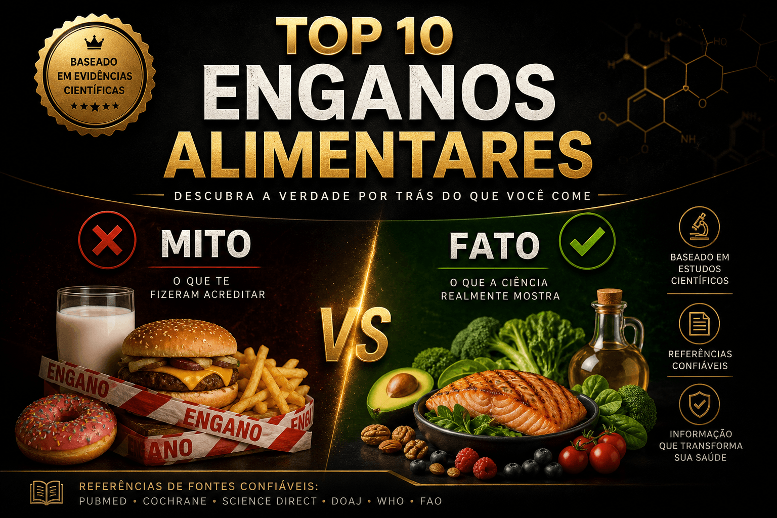 Top 10 Enganos Alimentares